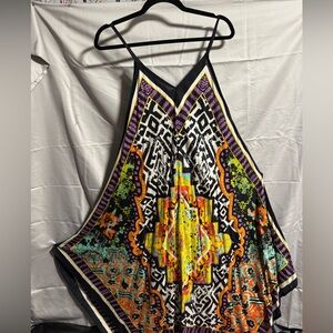 Cassee’s Bohemian Asymmetrical Multicolor Dress